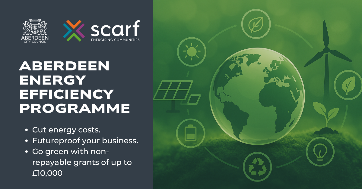 Cut energy costs. Futureproof your business. Go green.