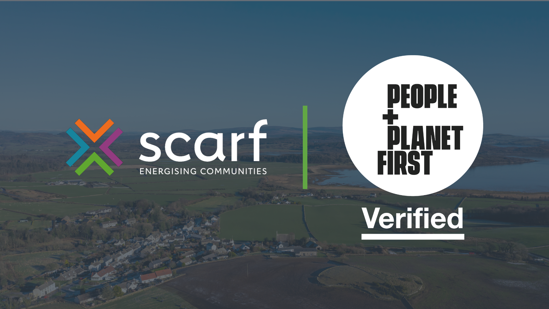 Scarf – People & Planet First Verified badge